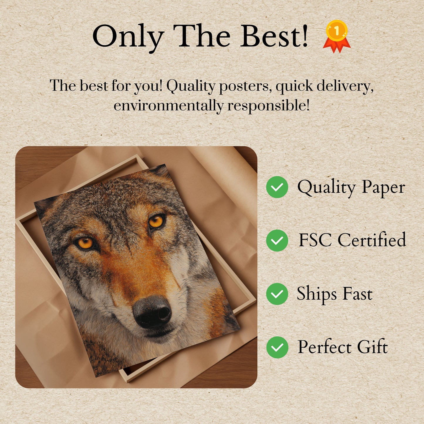 Wolf Face Golden Eyes Poster

Wolf Gezicht Gouden Ogen Poster