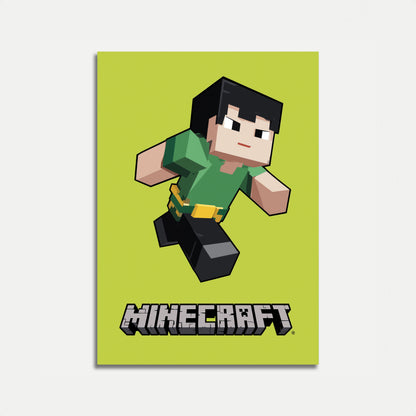 Minecraft-karakter Hop Plakat