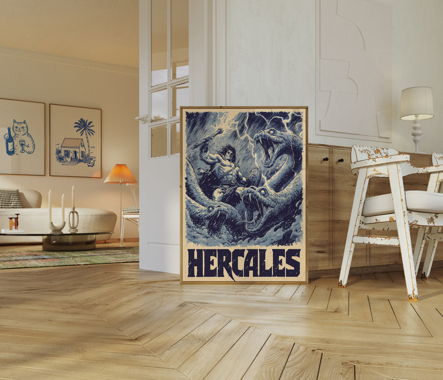 Herkules Monsterkampf Poster