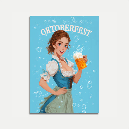 Festive Oktoberfest Beer Celebration Poster
