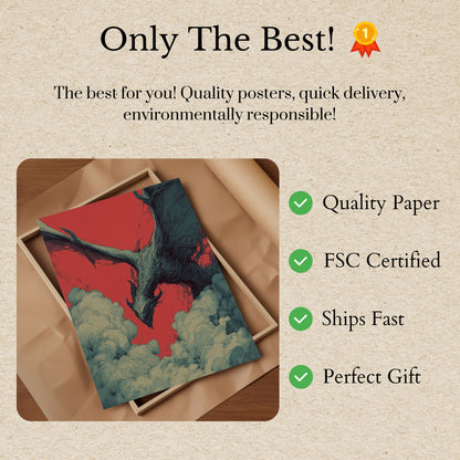 Dark Dragon Ascending Poster