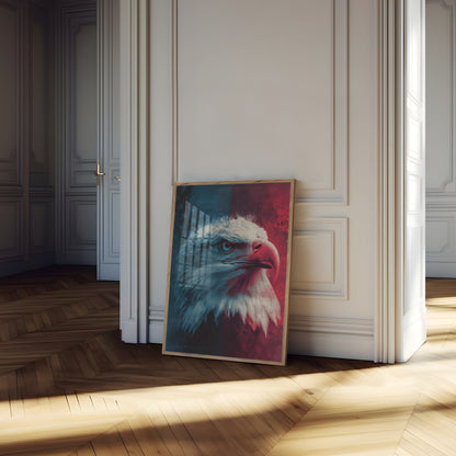 Divided Eagle Spirit Poster