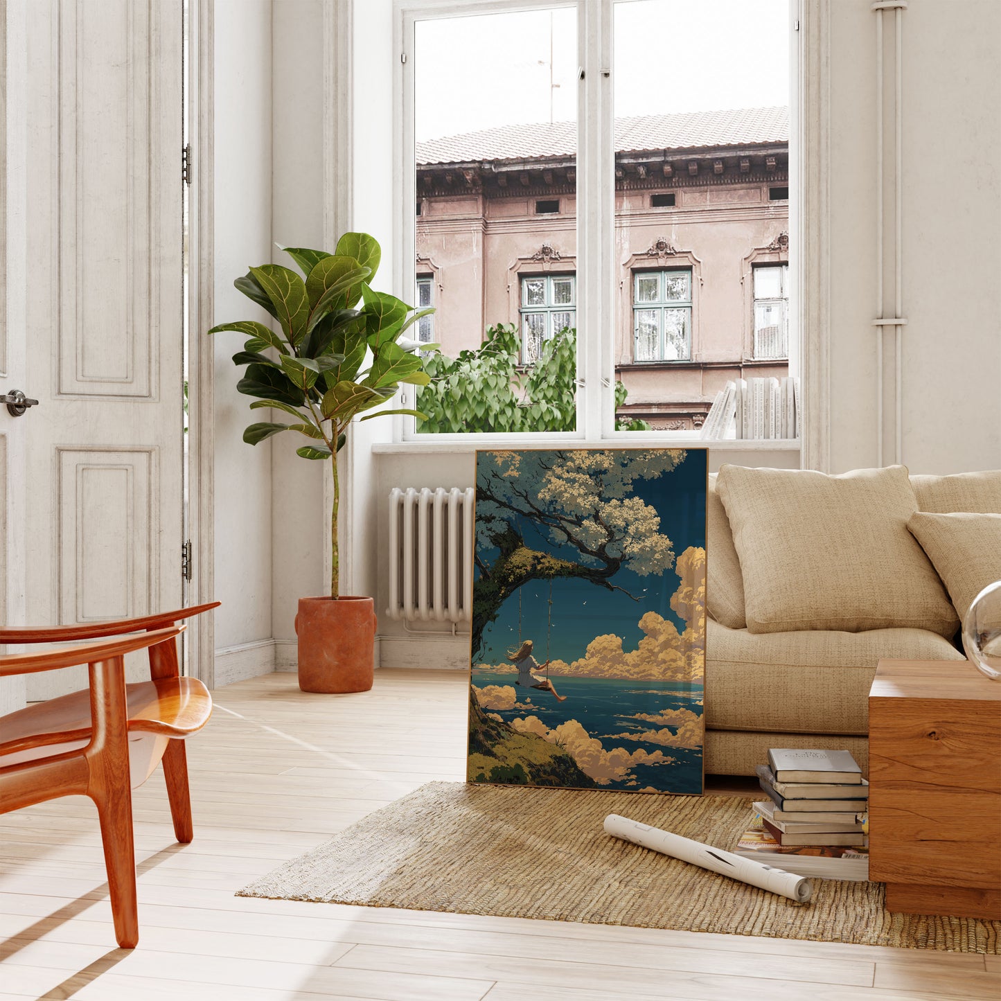 Dreaming Above the Clouds Poster