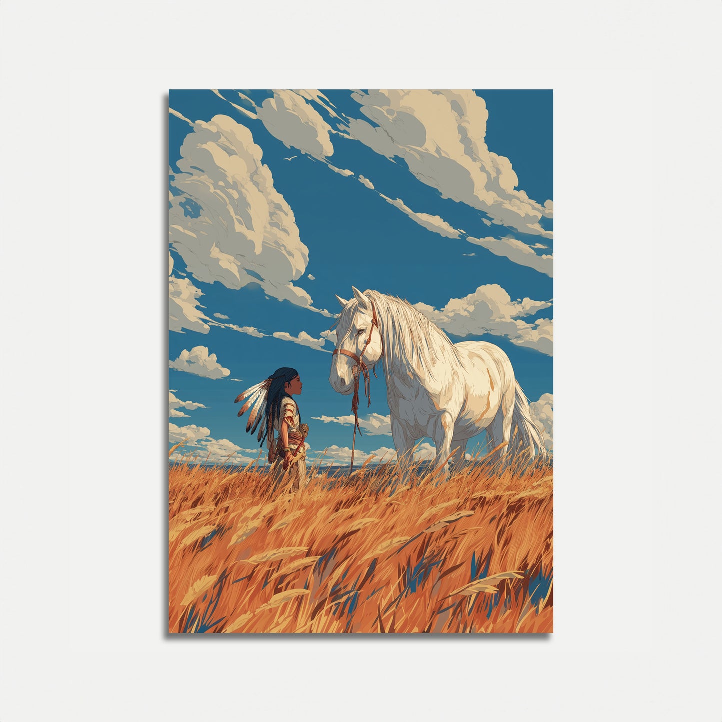 Native Spirit Prairie Connection Poster