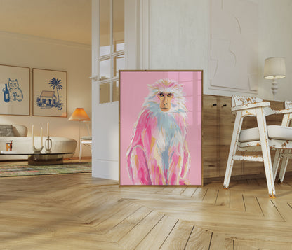 Poster Tavolozza del Primates Pastello