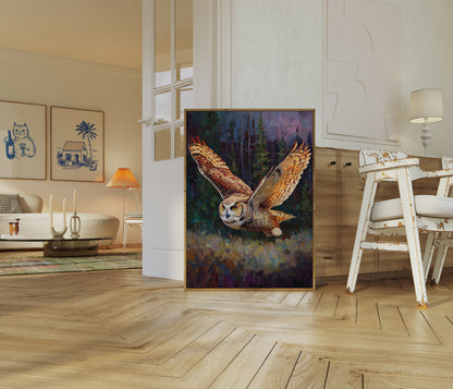 Flyvende Ugle Plakat