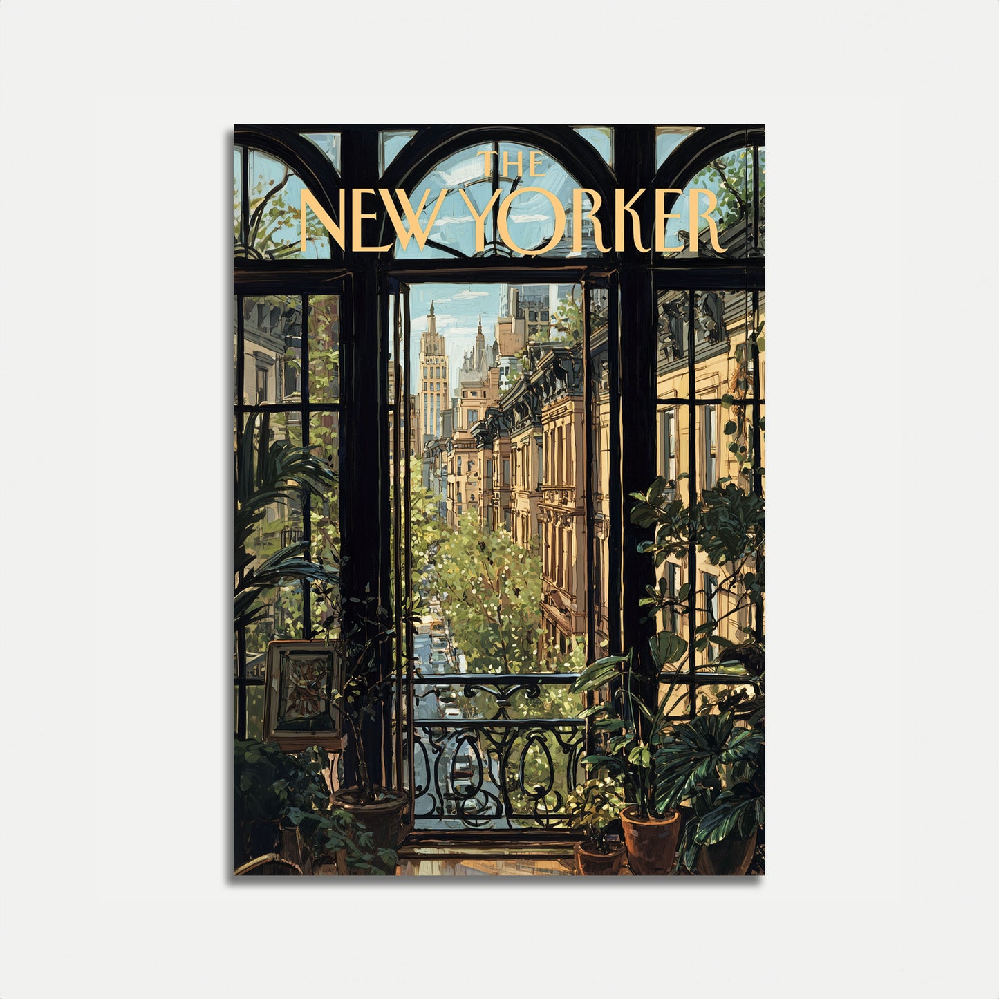 New York City Urban Vista Poster