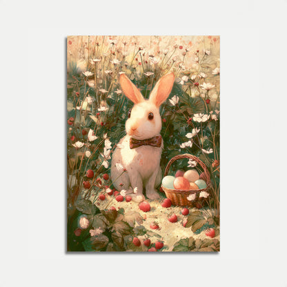 Osterhase Garten Poster