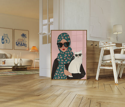 Cool Cats and Sunglasses Poster