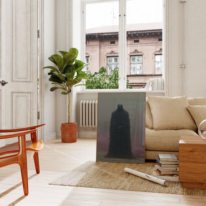 Mysterious Fur-Clad Warrior Poster