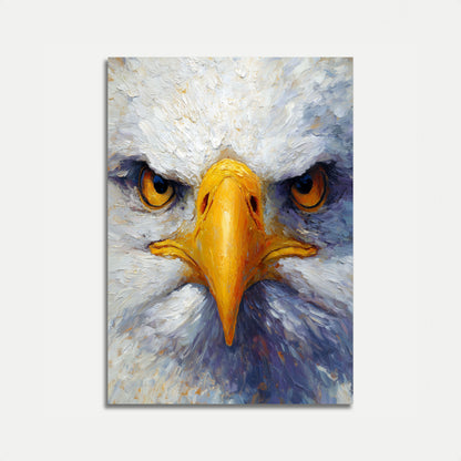 Bald Eagle Portrait Poster