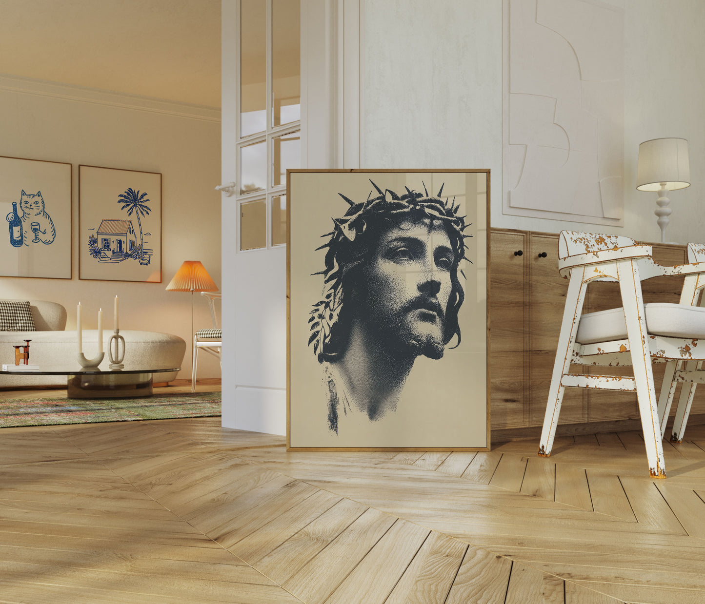 Crown of Thorns Religious Poster
