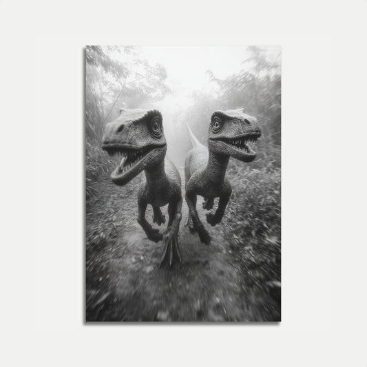 Prehistoric Predators in Motion Poster