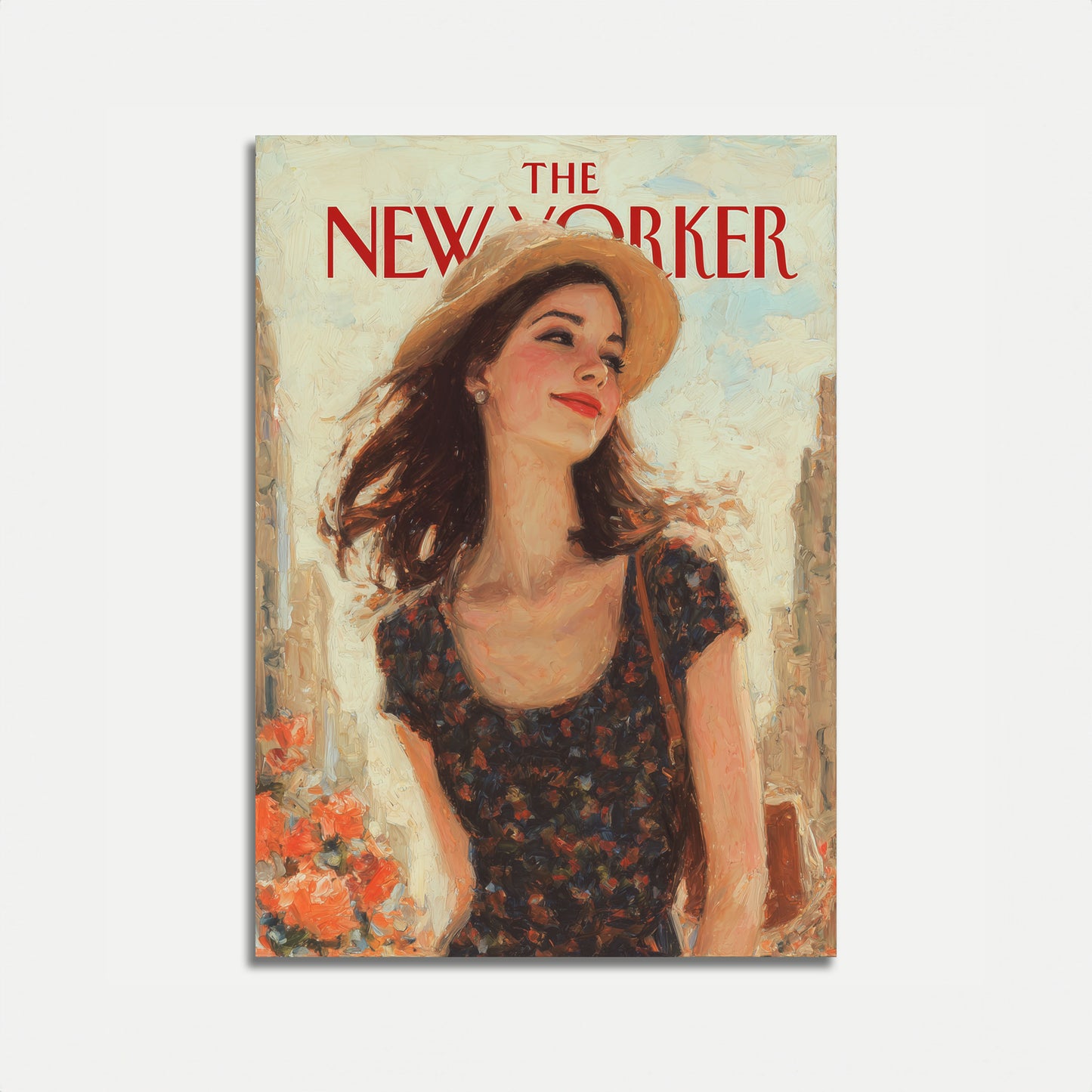 Vintage New Yorker Summer Poster