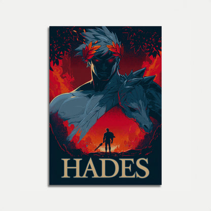 Hades Game Boss Battle Poster