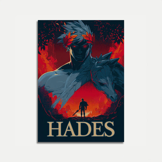 Hades Game Boss Battle Poster