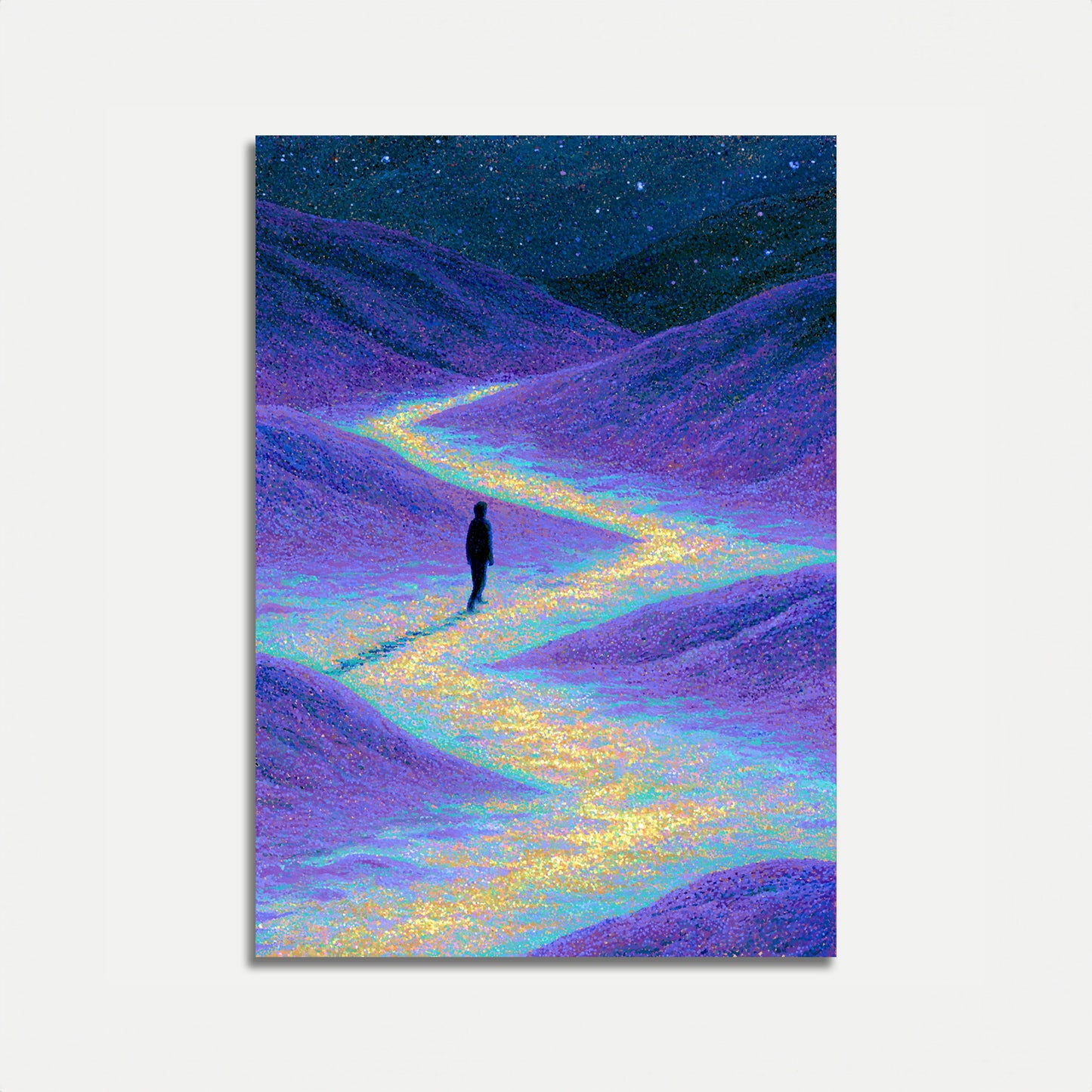 Guía Solitario en el Valle Cósmico Póster