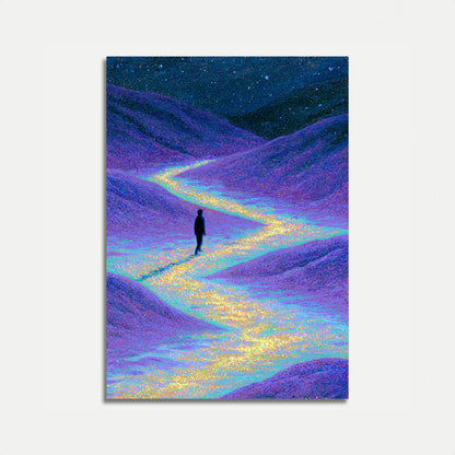 Guía Solitario en el Valle Cósmico Póster