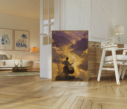 Drummer's Celestial Journey Poster