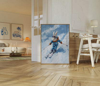 Extreme Bunny Ski Adventure Poster