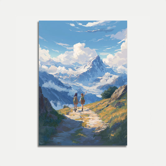 Mountain Trail Adventure Poster