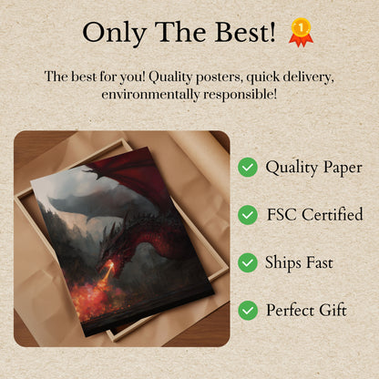 Crimson Dragon's Apocalypse Poster