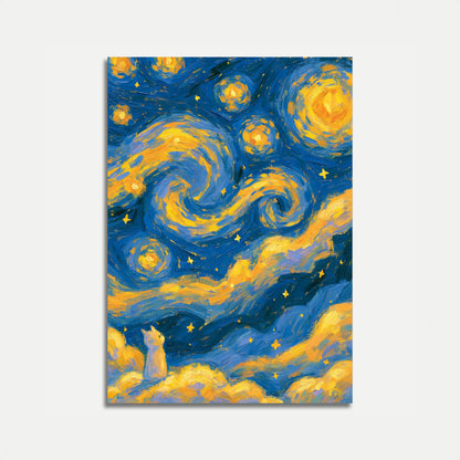 Poster Cielo Stellato Notturno