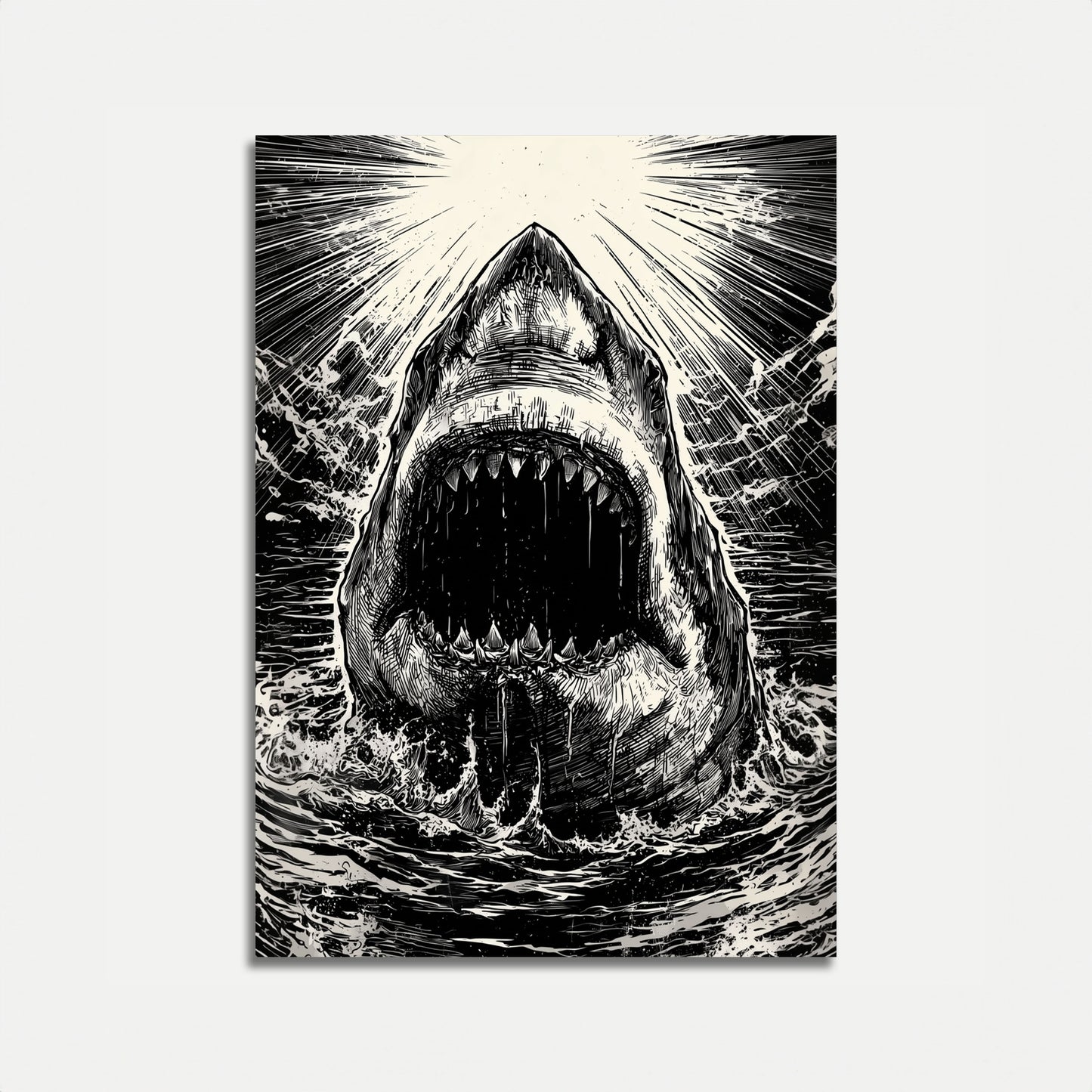 Haai Aanval Predator Poster