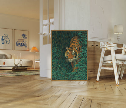 Tiger in the Jungle Poster