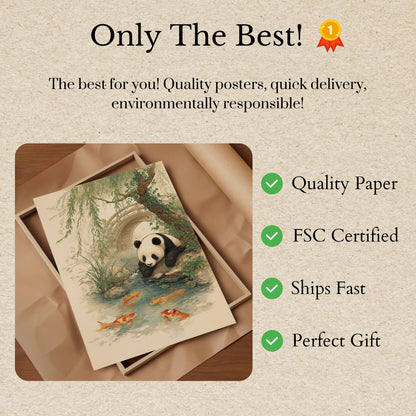 Poster del Panda presso il Ruscello
