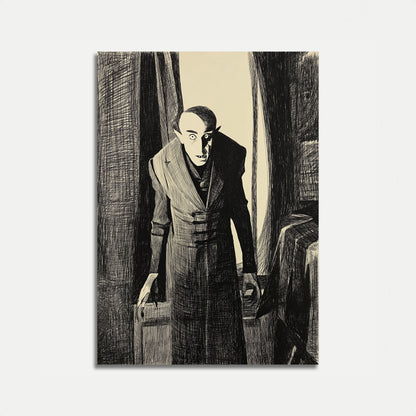Nosferatu Klasický Hororový Plakát