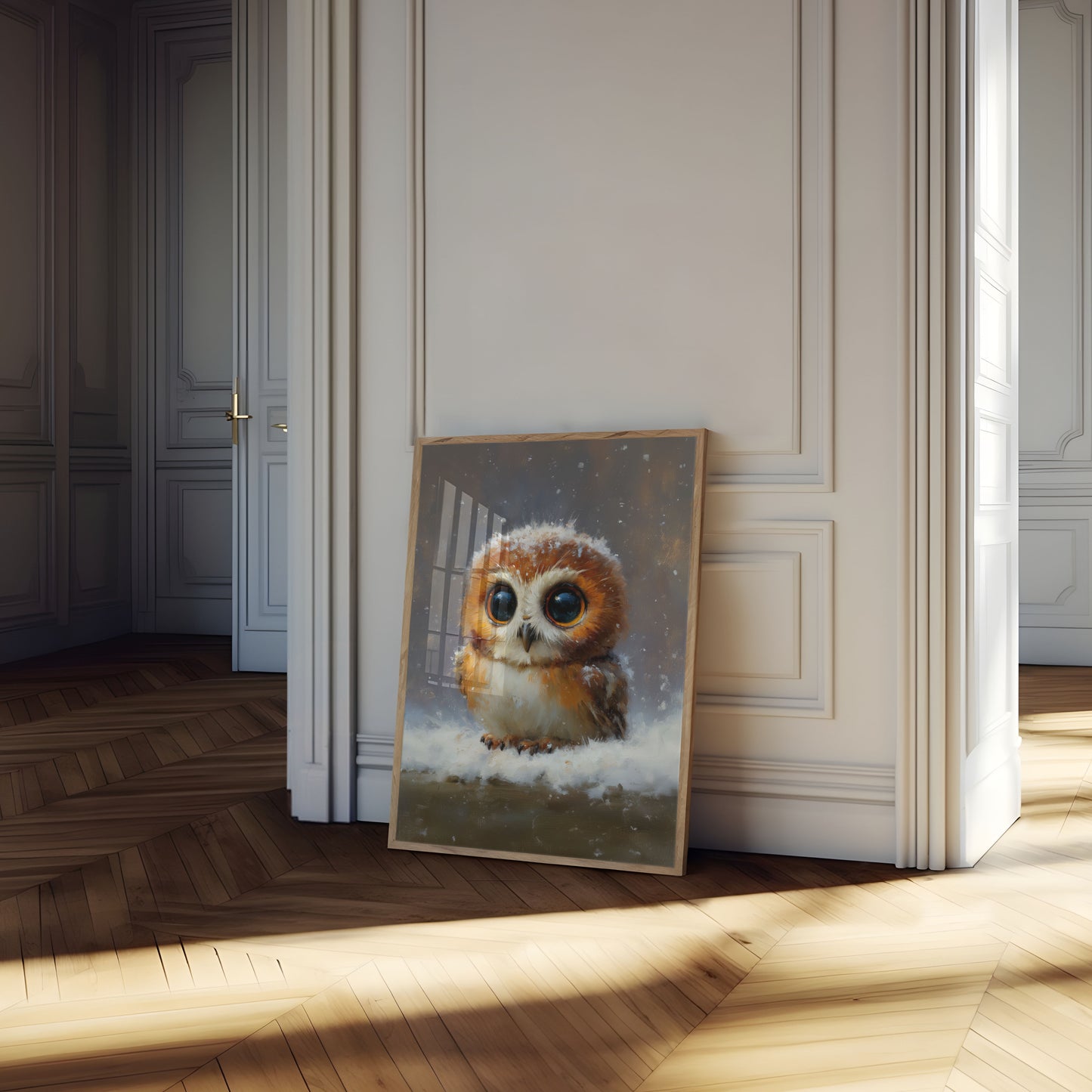 Sødt Sneugle Plakat