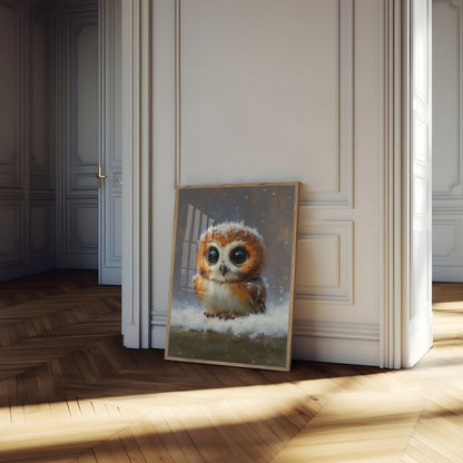 Sødt Sneugle Plakat