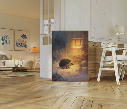 Poster del Riccio nel Calore Invernale
