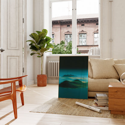 Ethereal fjellåke plakat