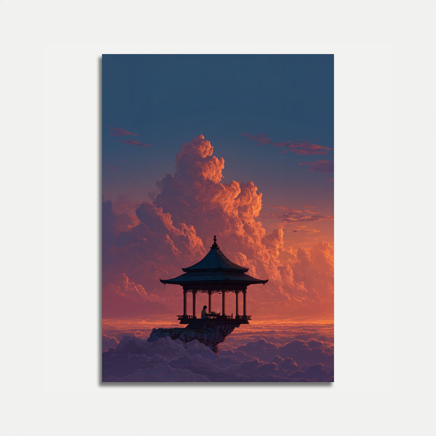 Celestial Meditation Sanctuary Poster