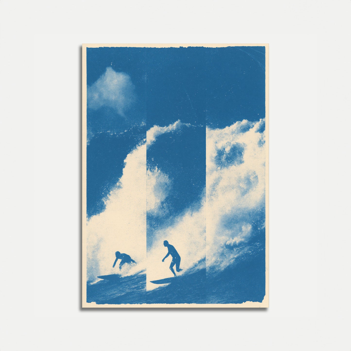Poster: Surfisti sulle Onde Oceaniche