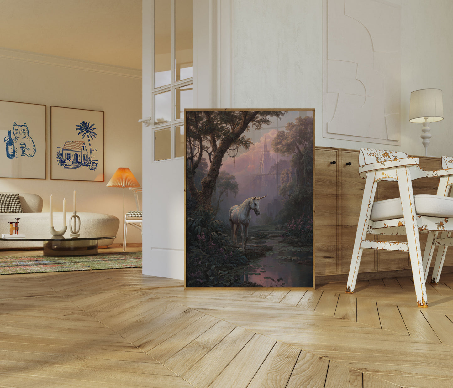 Poster della Foresta dell'Unicorno Mistico