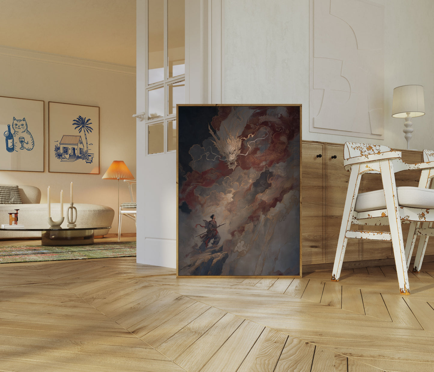 Dragon's Fury Epic Battle Poster