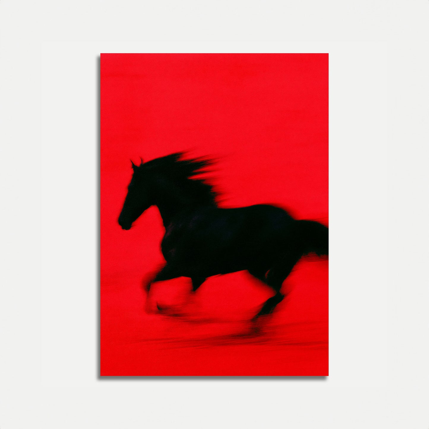 Galloping Horse in Motion Poster
