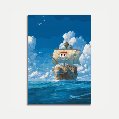 Adventure Bound Pirate Ship Poster