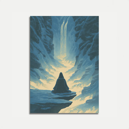 Meditation in the Mountains Poster