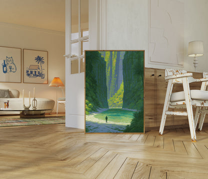 Canyon Explorer by Turquoise Waters Poster