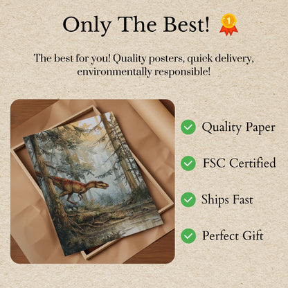 Ancient Forest Predator Poster