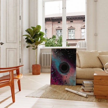 Cosmic Black Hole Vortex Poster