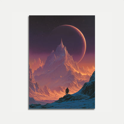 Cosmic Expedition Alien World Poster