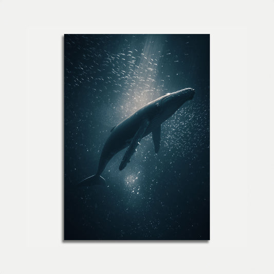 Oceanic Majesty Underwater Poster