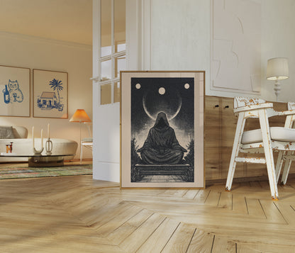 Meditation in Darkness Poster