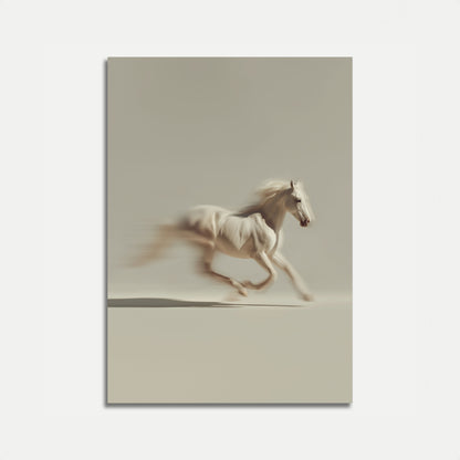 Wild Gallop in Sepia Poster