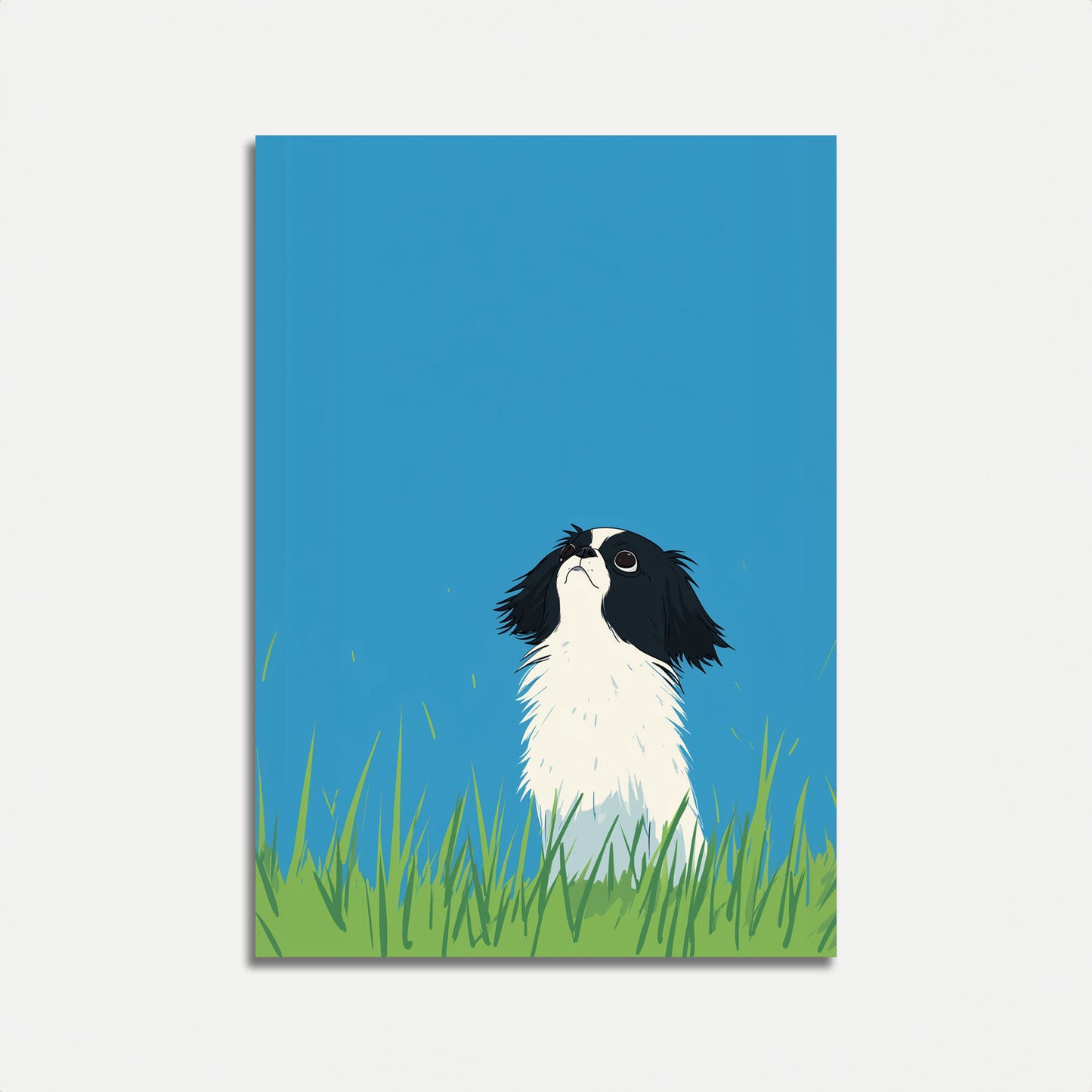 Adorable Japanese Chin Dog Poster